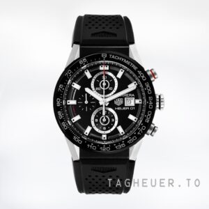 Tag Heuer Carrera CAR201Z.BA0714 43mm Men s Quartz Silver tone