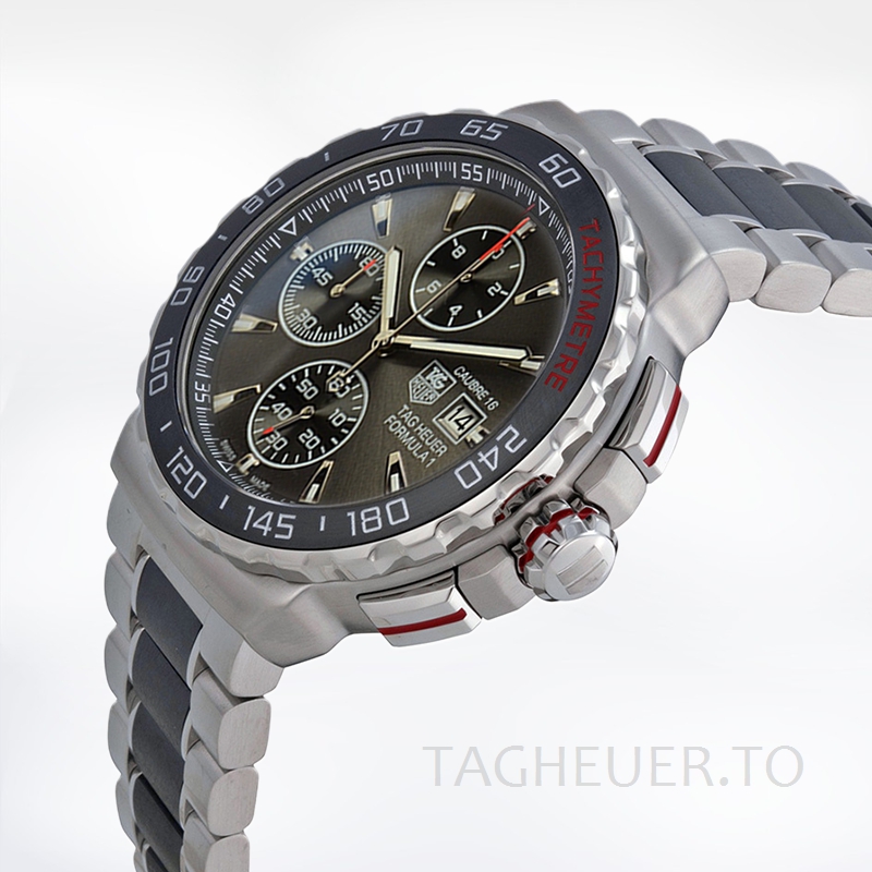 Tag Heuer Formula 1 CAU2011.BA0873 Men 43mm Black Dial tagheuer.to